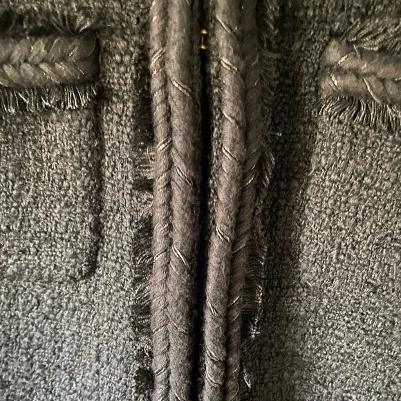 JCrew Tweed Black lady coat - Picture 9 of 11